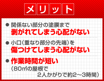 タスペーサーによる縁切りするメリット