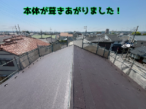 屋根葺きあがり