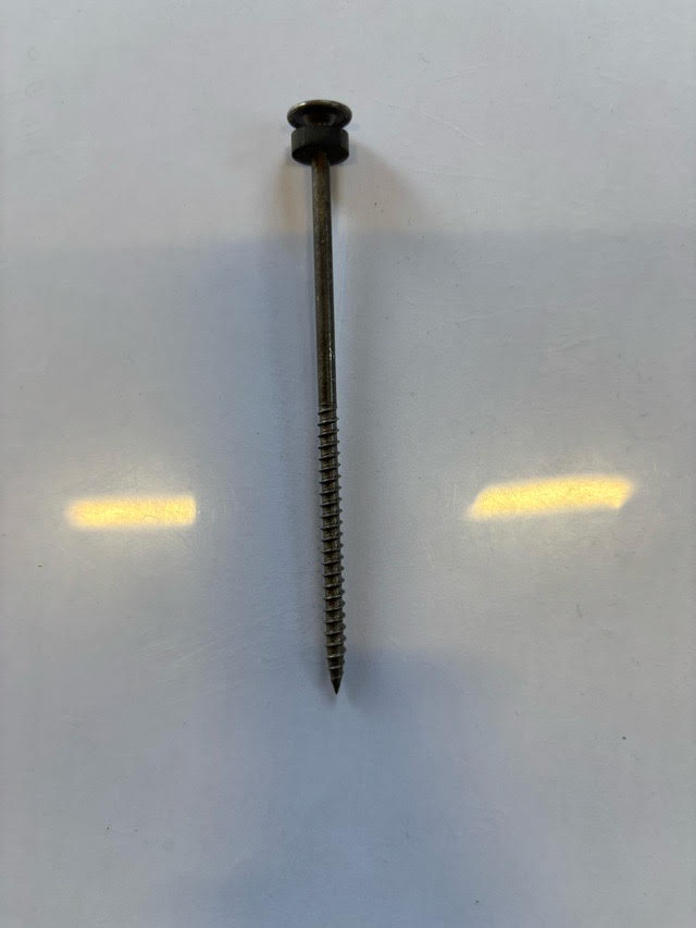 パッキン付きステンレスビス