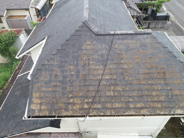 多治見市　屋根の劣化