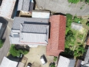 上から見た屋根の写真