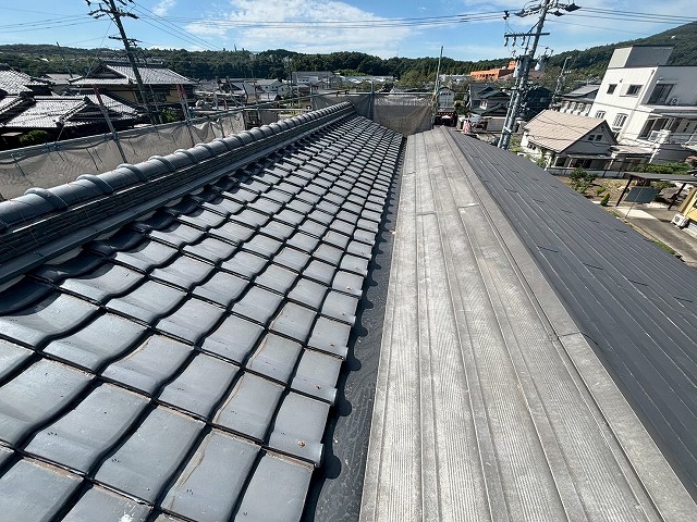 土岐市土岐口にて棟の積み替えと雨漏り修理で安心を再び！ご紹介から広がる信頼の工事！