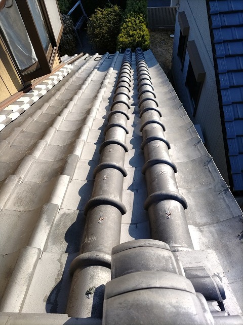 春日井市白山町にて雨漏りの不安を解消 のし漆喰と雨樋交換工事の安心施工