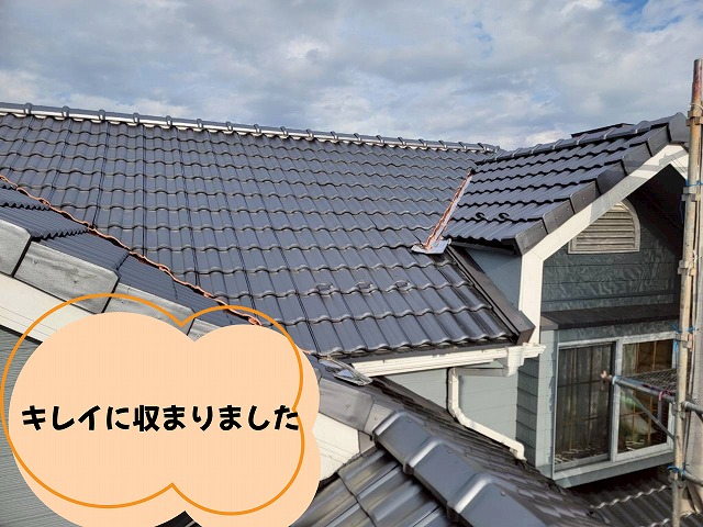 美しく整った仕上がり