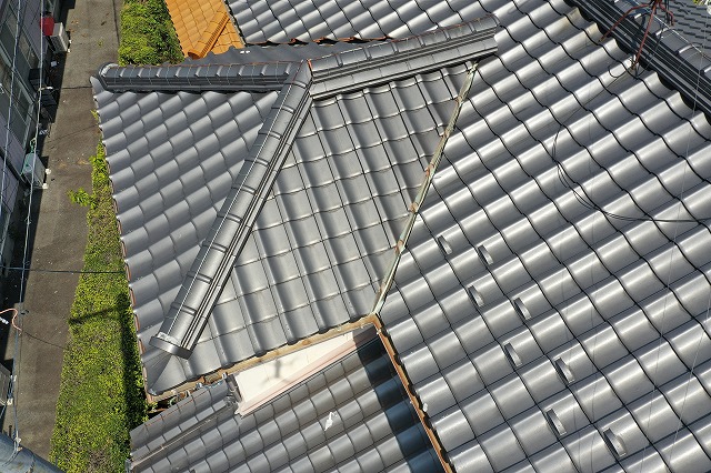 可児市今渡 谷板金劣化