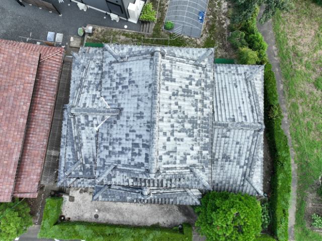 多治見市大原町で屋根と雨樋の劣化を発見|漆喰・塗装・雨樋のトラブルに葺き替えで対応!