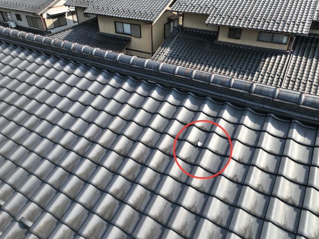 瑞浪市 漆喰剥がれ
