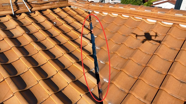 可児市桜ケ丘　谷板金さび