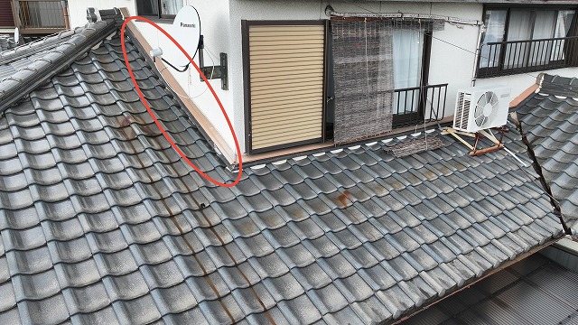 壁際の雨漏りの可能性