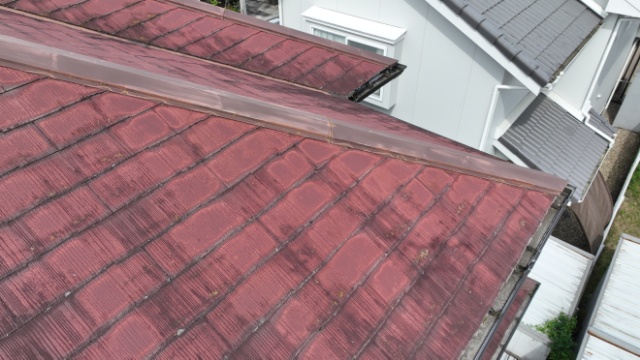 多治見市脇之島町 屋根の劣化