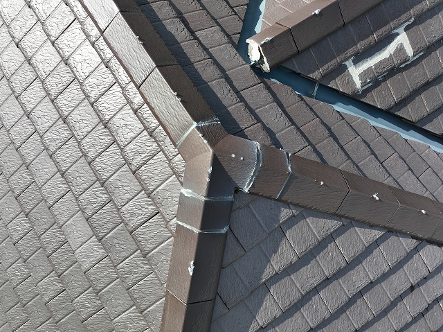 多治見市希望ヶ丘　棟のずれ