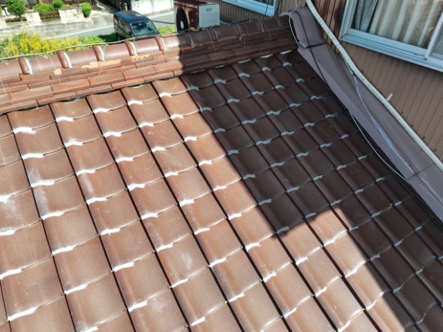 多治見市平野町　棟のずれ