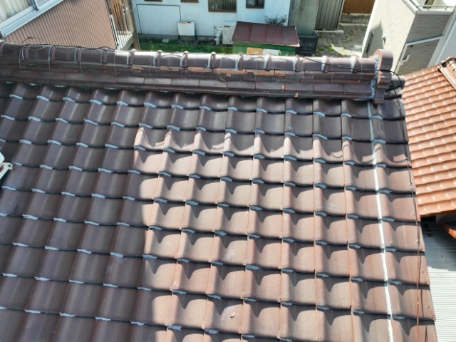 多治見市平野町　棟のずれ