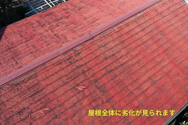 可児市で屋根の色あせや劣化が気になる方へ｜カバー工法をご提案した現地調査