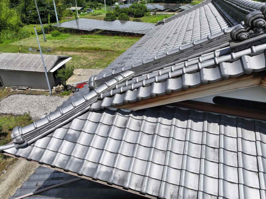 棟まわりの瓦状態