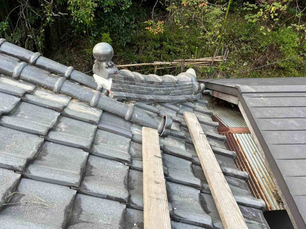 屋根面との納まり確認