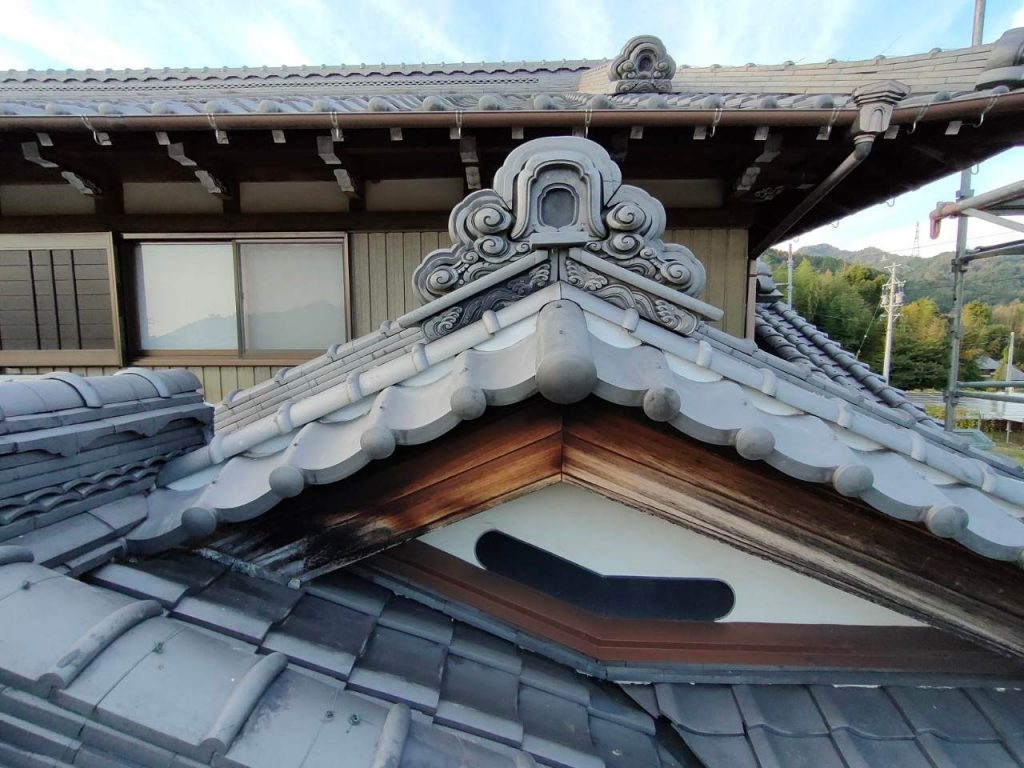 正面から見た完成