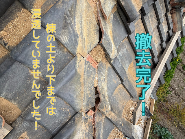 撤去完了