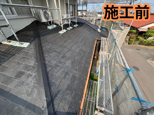各務原市にて施工前の屋根の様子